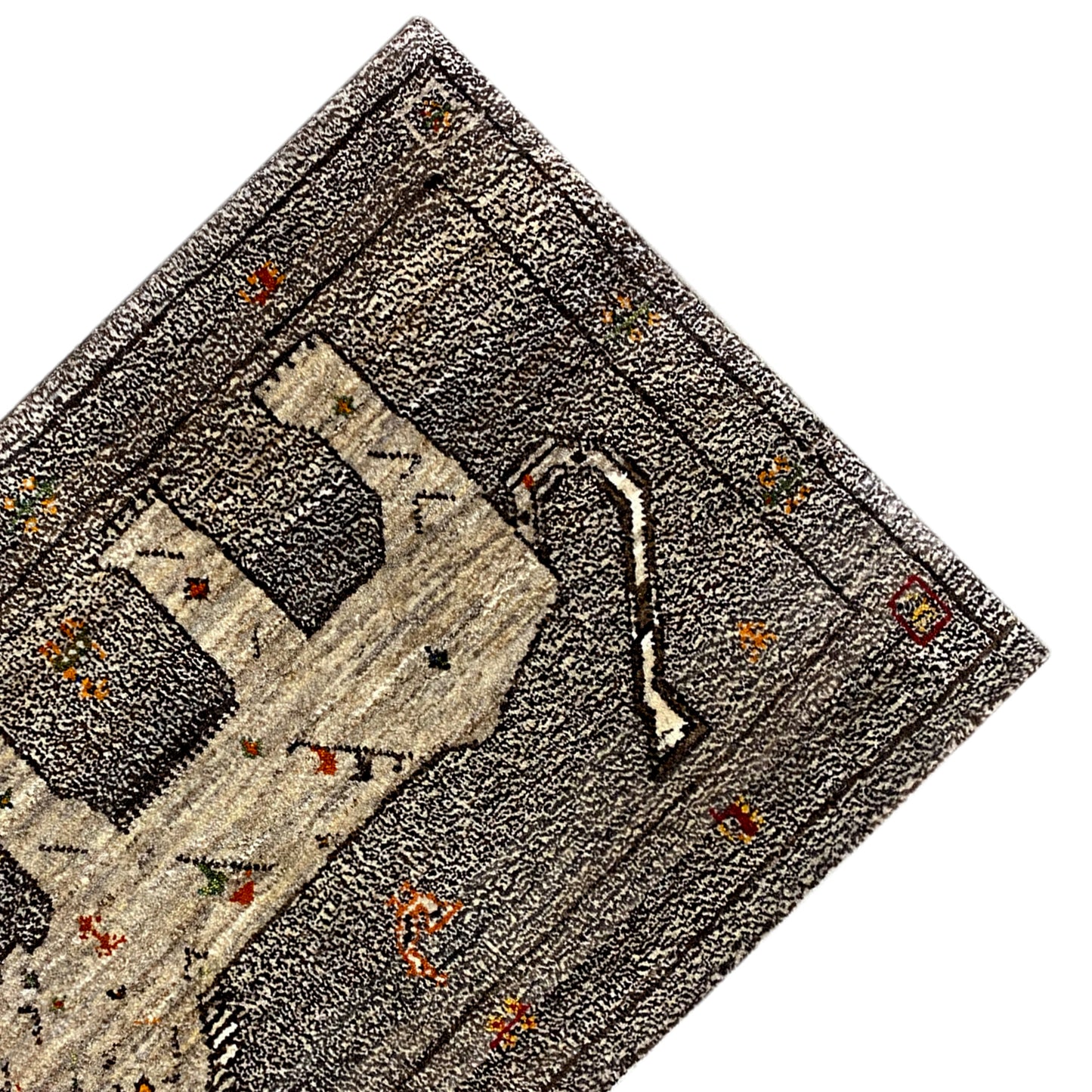 Löwen Gabbeh (96x65 cm) - German Carpet Shop