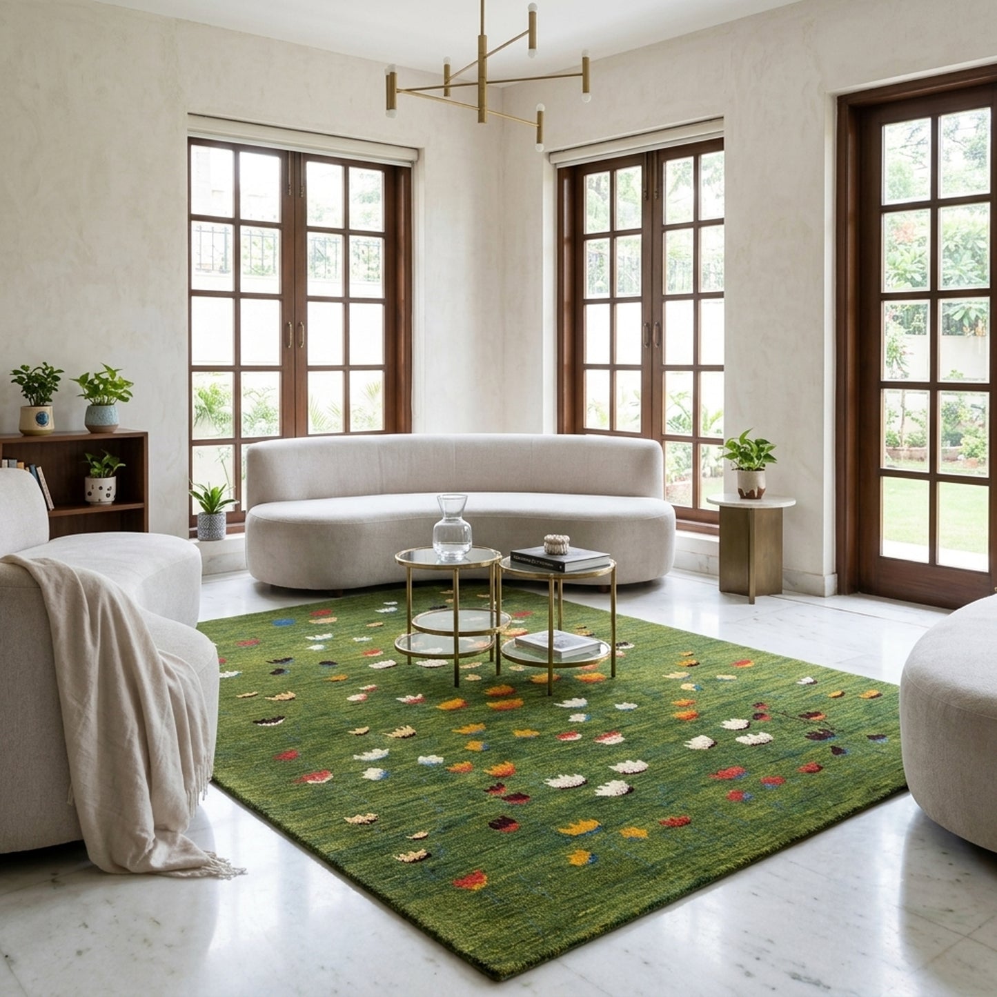 Gabbeh Luri rug - 207x143 cm