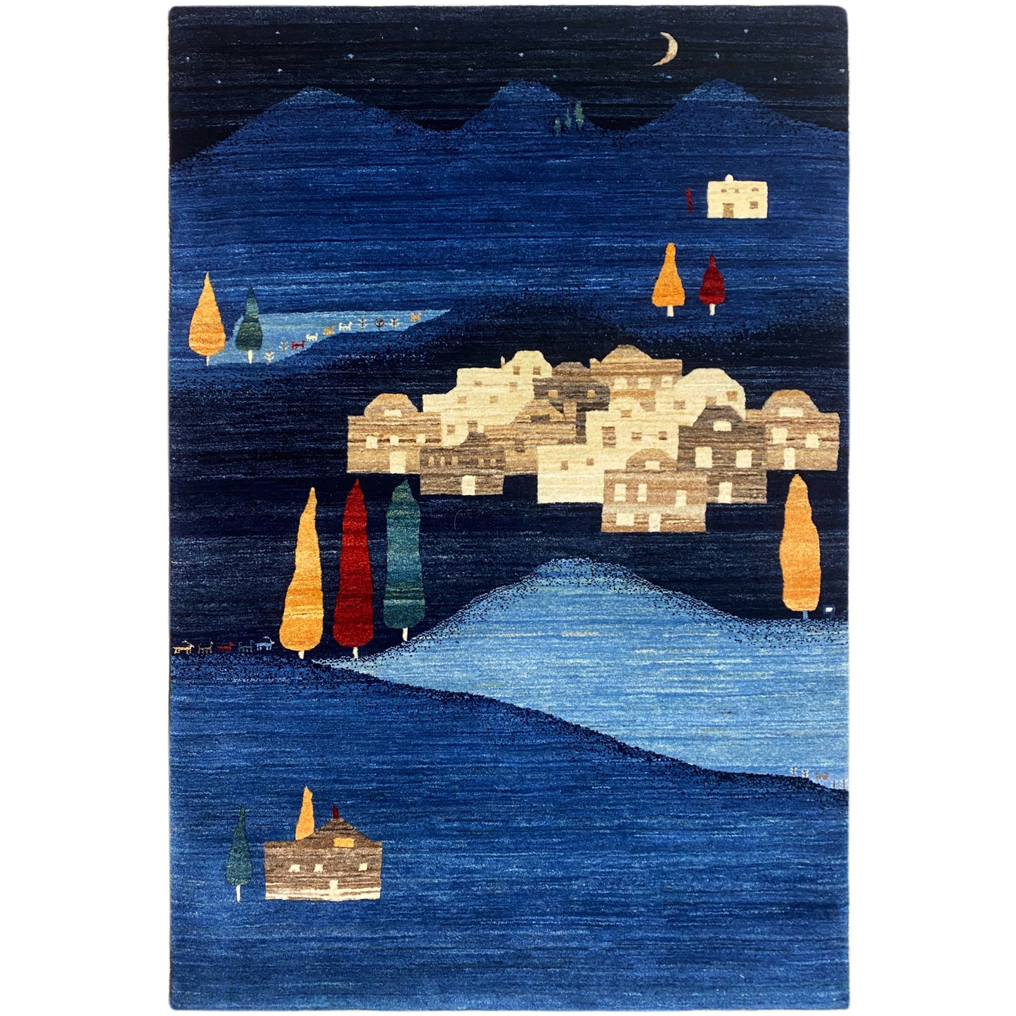 Gabbeh Luri rug - 185x117 cm