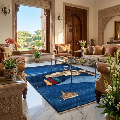 Gabbeh Luri rug - 185x117 cm