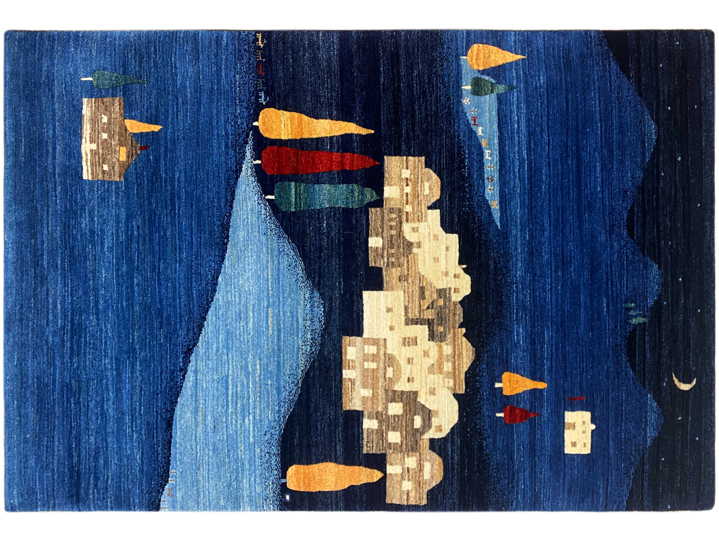 Gabbeh Luri rug - 185x117 cm