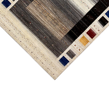 Gabbeh Luri Teppich Streifen 300x200 cm - German Carpet Shop