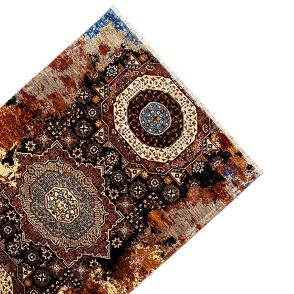Handgeknüpfter Mamluk Teppich, 182x122 cm - German Carpet Shop