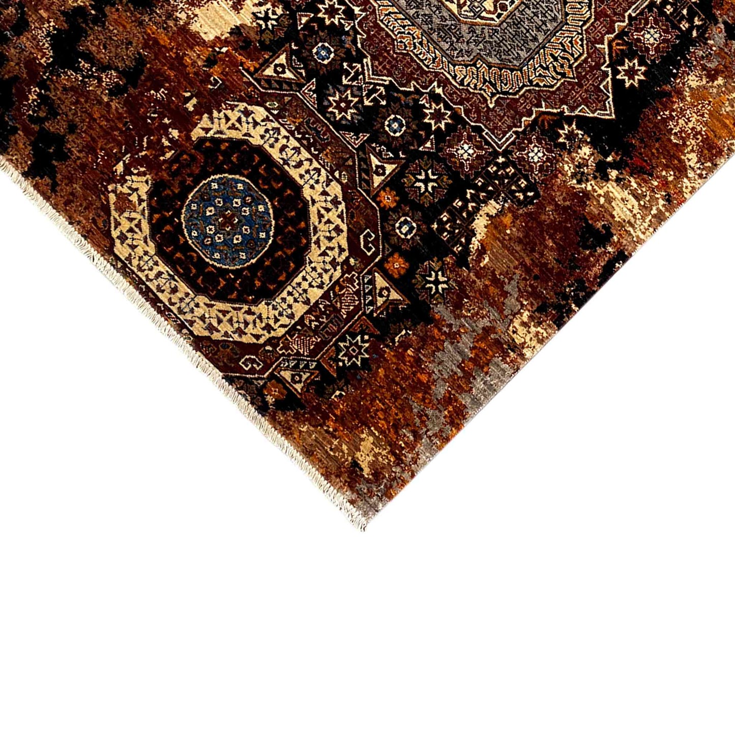 Handgeknüpfter Mamluk Teppich, 182x122 cm - German Carpet Shop