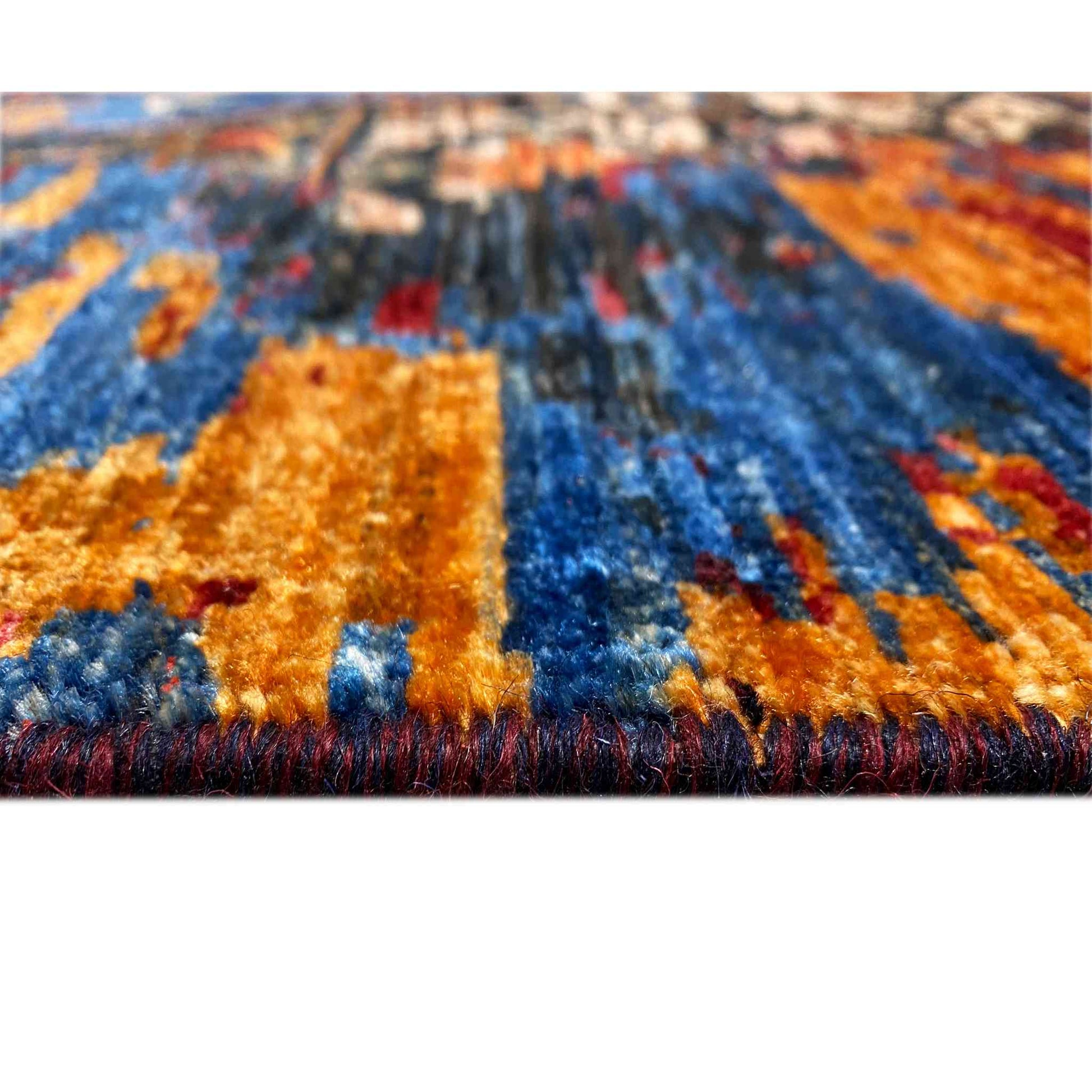 Afghanischer Mamluk Teppich, Mehrfarbig, 242x167 cm - German Carpet Shop