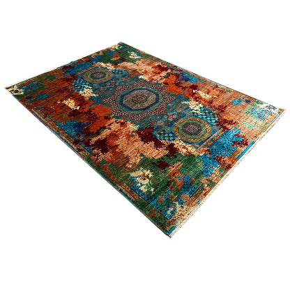 Mamluk Teppich, Rost/Mehrfarbig, 236x171 cm - German Carpet Shop