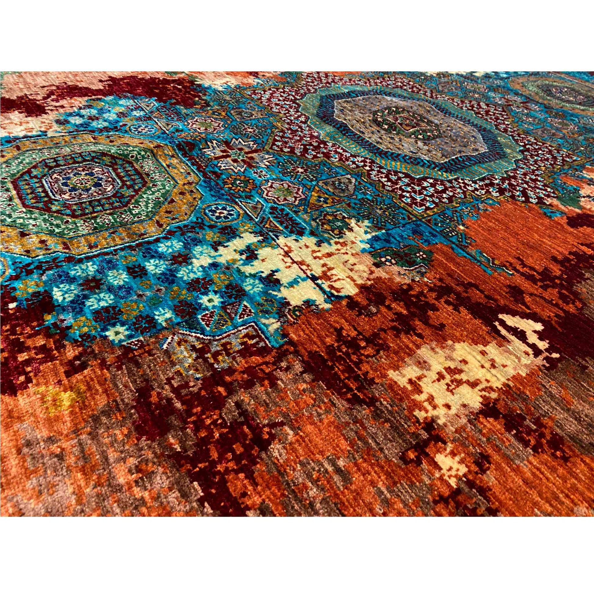 Mamluk Teppich, Rost/Mehrfarbig, 236x171 cm - German Carpet Shop