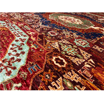 Mamluk Teppich, Rost/Mehrfarbig, 236x173 cm - German Carpet Shop