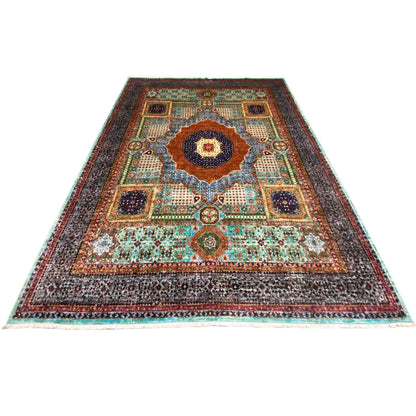 Handgeknüpfter Mamluk Teppich 310x258 cm - German Carpet Shop