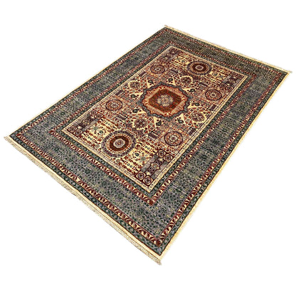 Handgeknüpfter Mamluk Teppich 180x127 cm - German Carpet Shop
