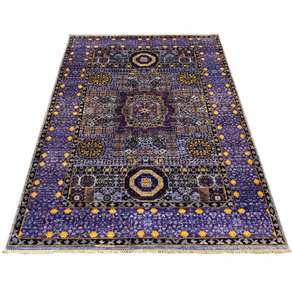 Handgeknüpfter Mamluk Teppich 185x135 cm - German Carpet Shop