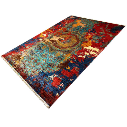 Handgeknüpfter Mamluk Teppich 300x213 cm - German Carpet Shop