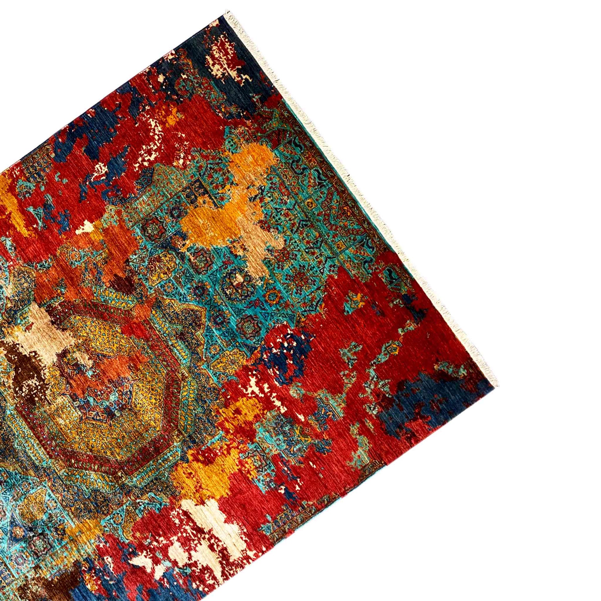 Handgeknüpfter Mamluk Teppich 300x213 cm - German Carpet Shop