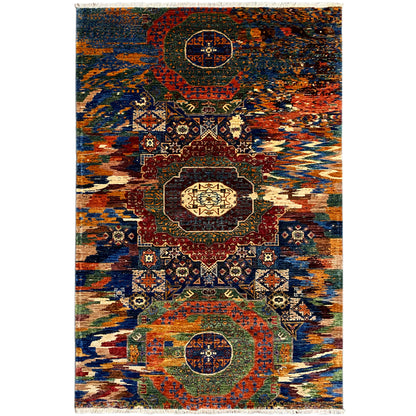 Handgeknüpfter Mamluk Teppich 241x170 cm - German Carpet Shop