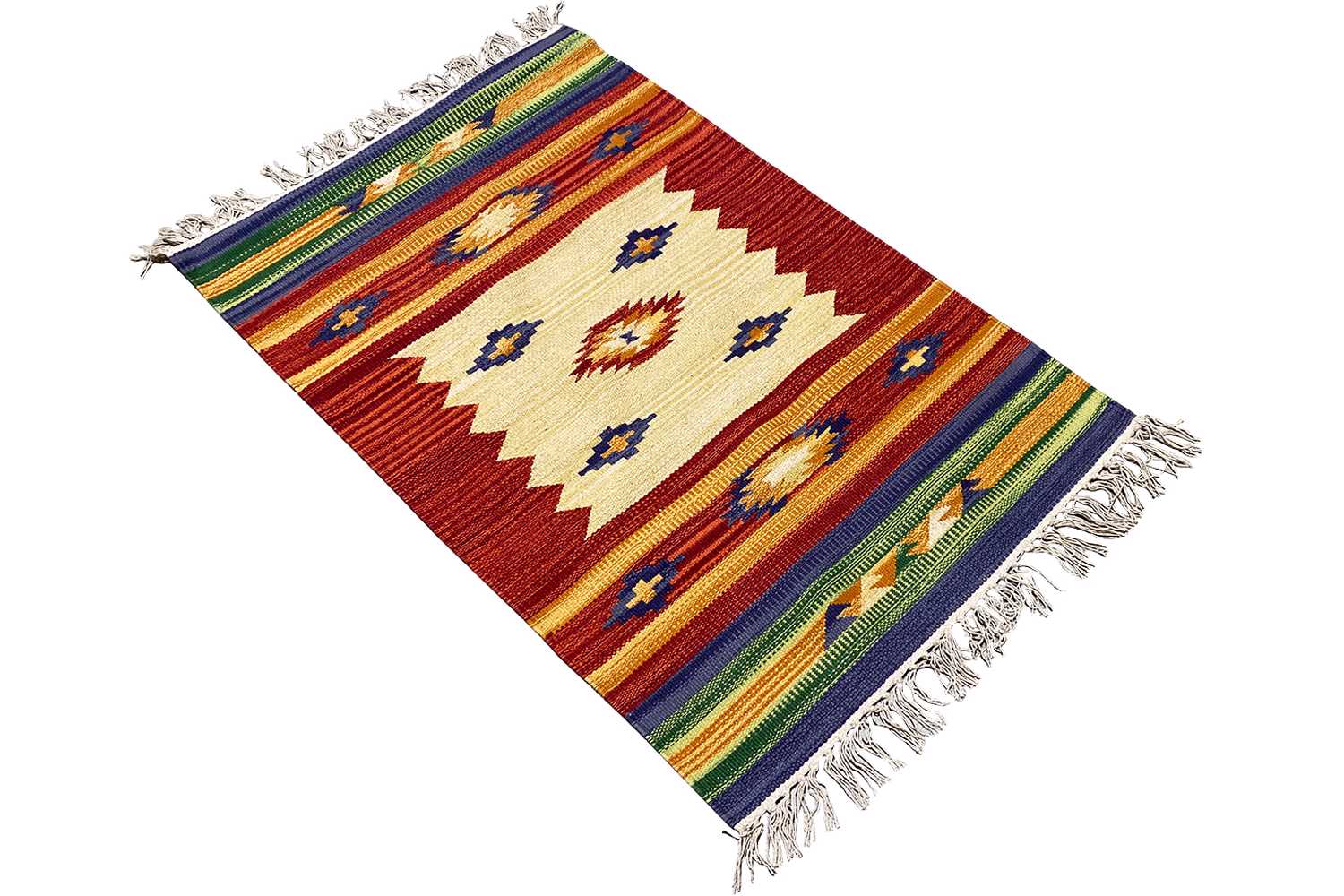 Moderne Kelim Teppiche - Samak (60x90 cm) - German Carpet Shop