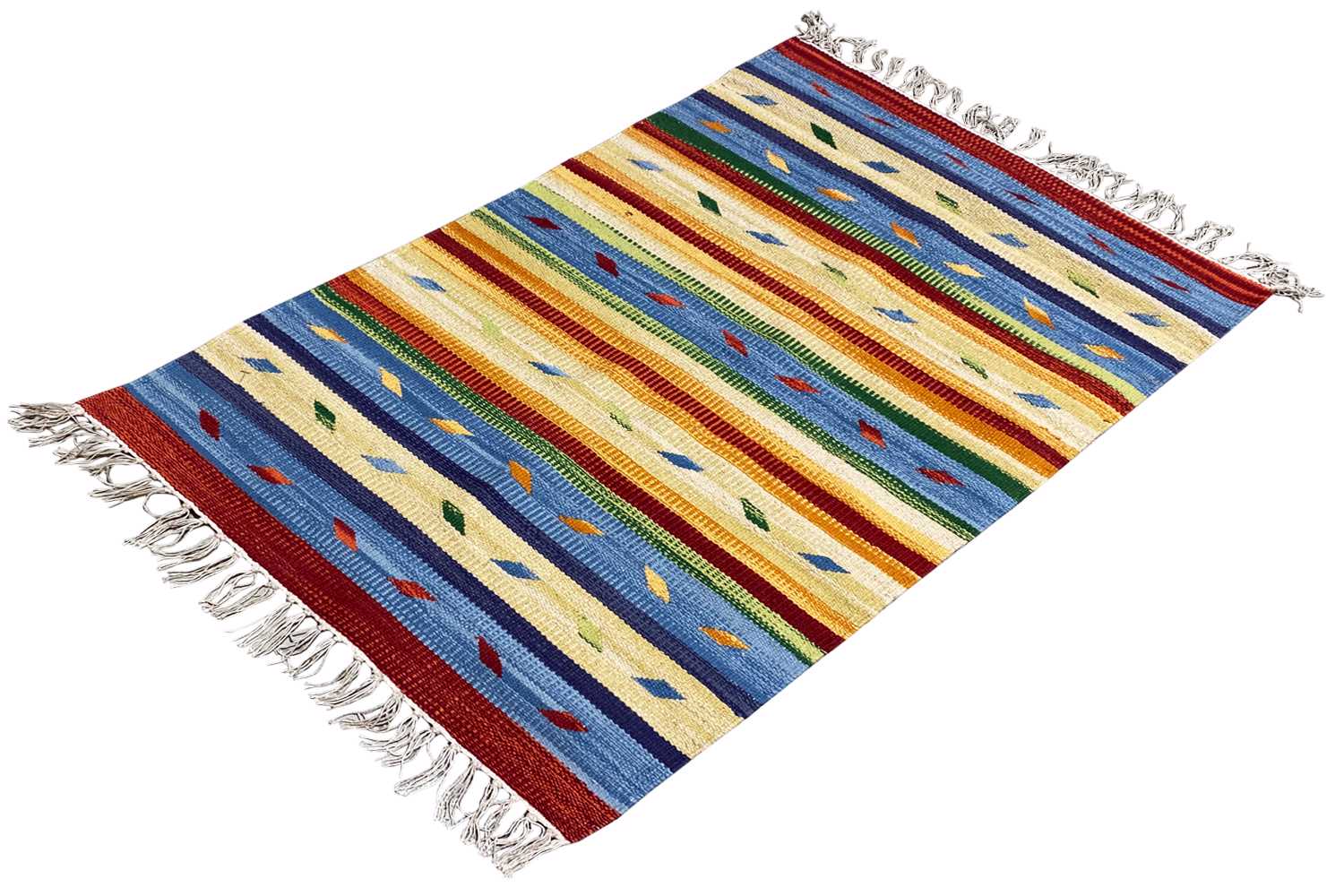 Moderne Kelim Teppich - Samak (60x90 cm) - German Carpet Shop