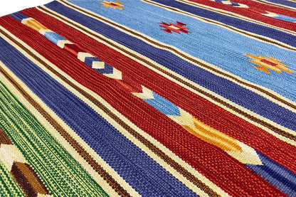 Moderner Kelim Teppich - Samak (90x160 cm) - German Carpet Shop