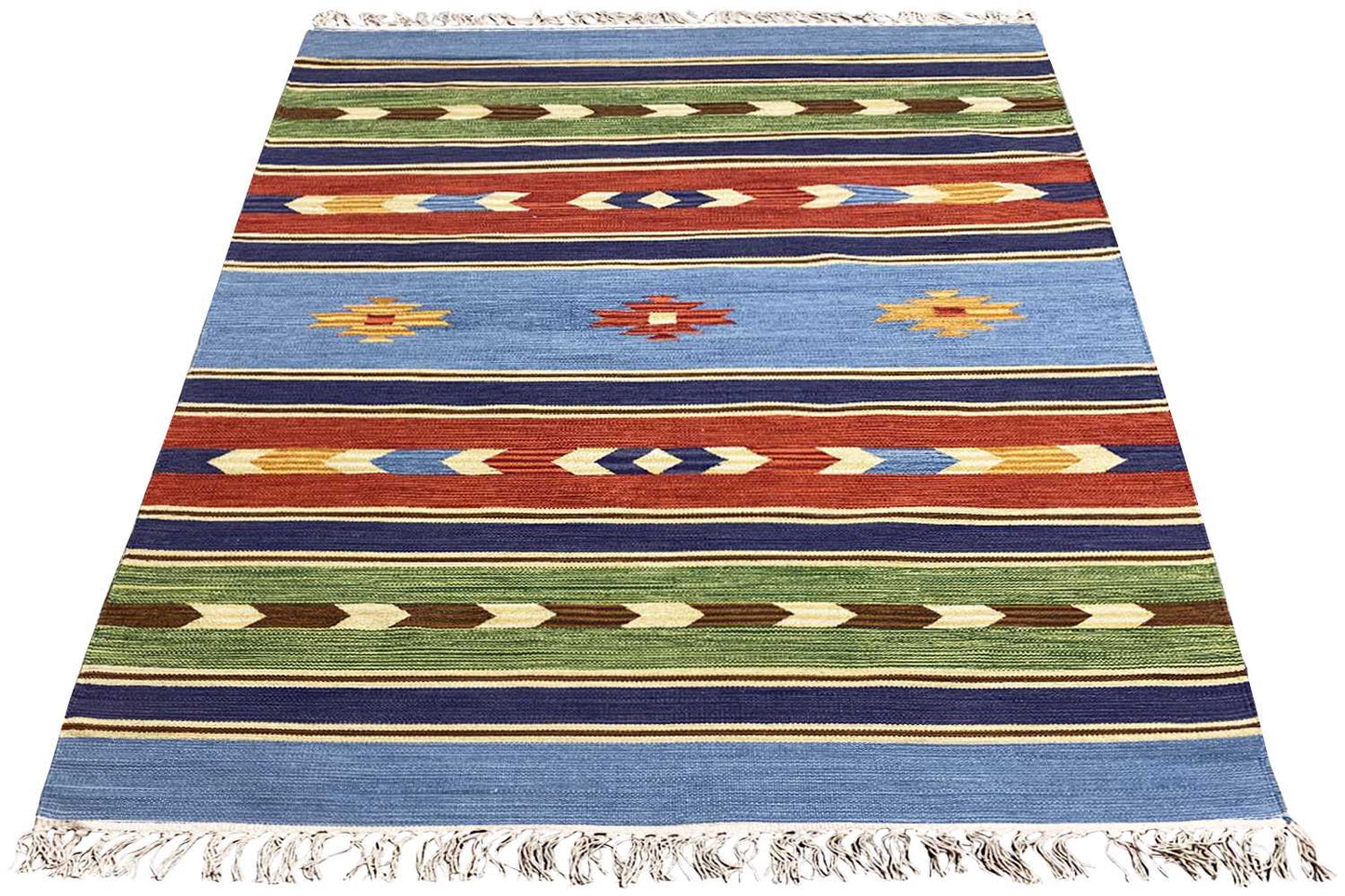 Moderner Kelim Teppich - Samak (140X200 cm) - German Carpet Shop