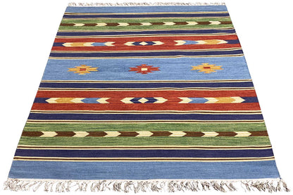 Moderner Kelim Teppich - Samak (140X200 cm) - German Carpet Shop