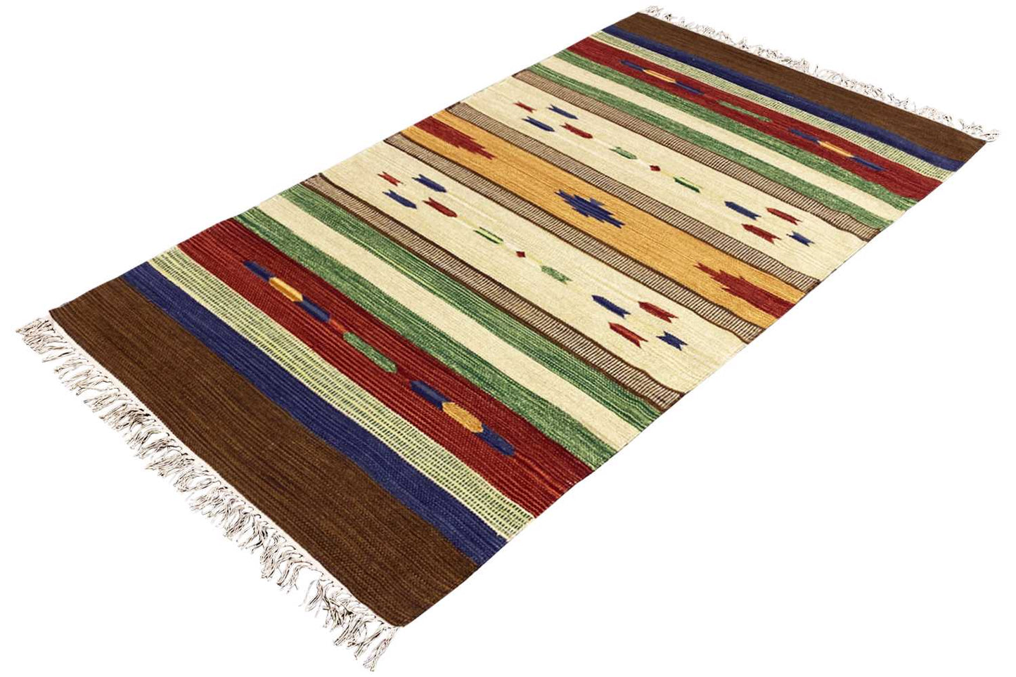 Moderner Kelim Teppich - Samak (90x160 cm) - German Carpet Shop