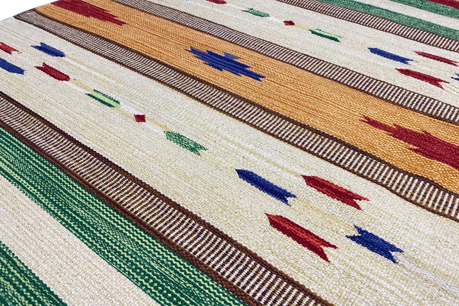 Moderner Kelim Teppich - Samak (90x160 cm) - German Carpet Shop