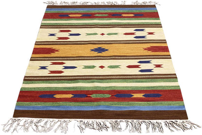 Moderner Kelim Teppich - Samak (140X200 cm) - German Carpet Shop