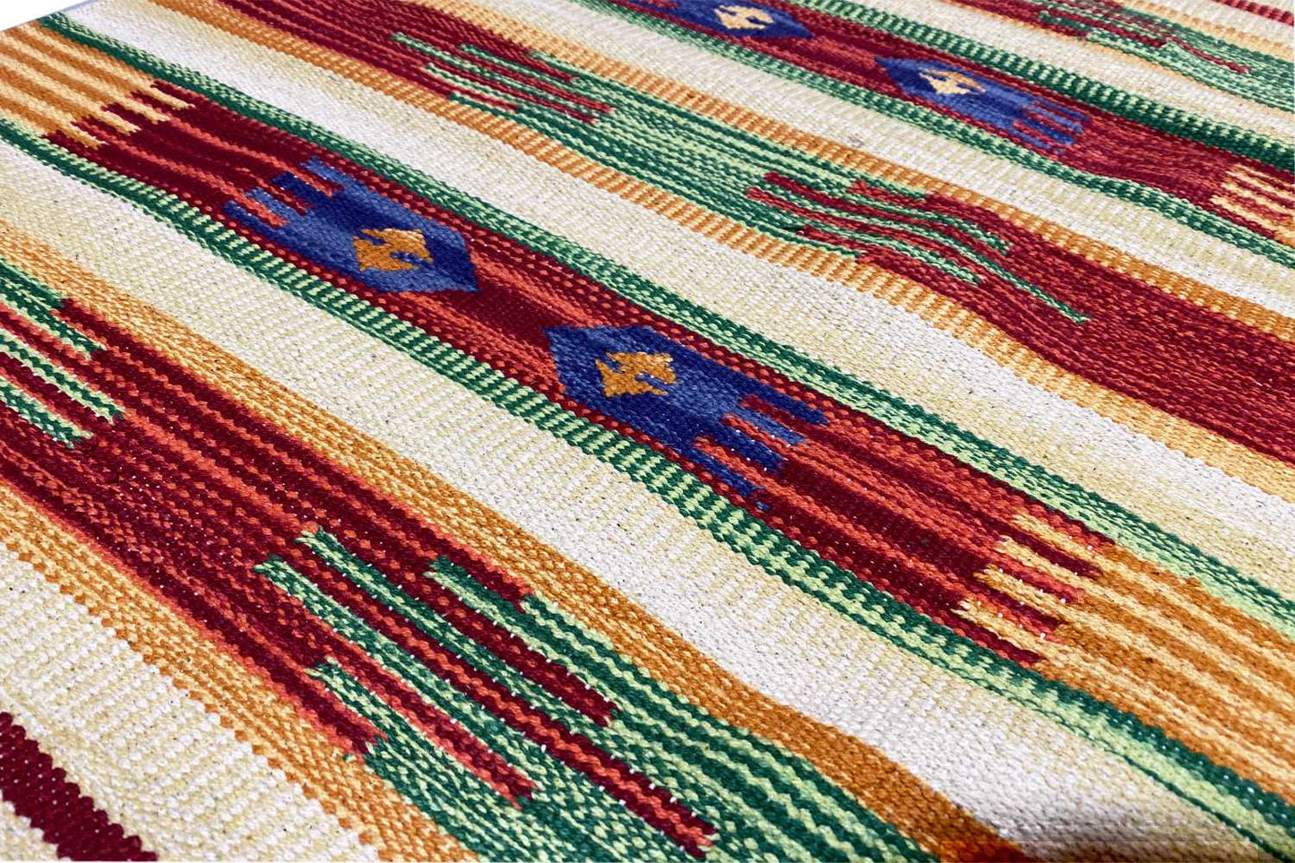 Moderner Kelim Teppich - Samak (60x90 cm) - German Carpet Shop