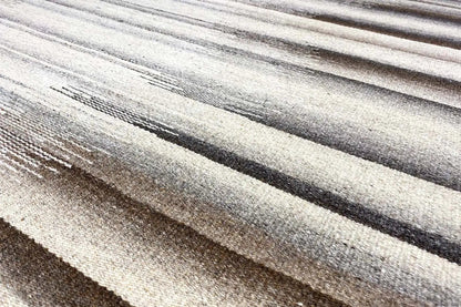 Beiger Kelim Dhurrie Abstrakt 230x160 cm - German Carpet Shop