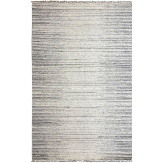 Beiger Kelim Dhurrie Streifen 230x160 cm - German Carpet Shop