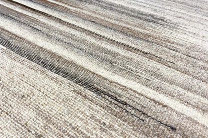 Moderner Kelim Teppich Beige – Streifenoptik 230x160 cm - German Carpet Shop