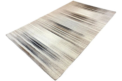 Moderner Kelim Teppich Beige – Streifenoptik 230x160 cm - German Carpet Shop