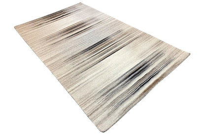 Moderner Kelim Teppich Beige – Streifenoptik 230x160 cm - German Carpet Shop