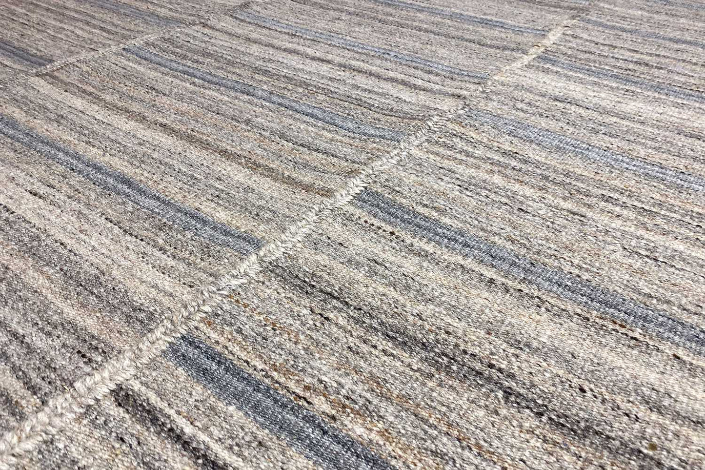 Moderne Kelim - Dhurrie - (244x154 cm) - German Carpet Shop