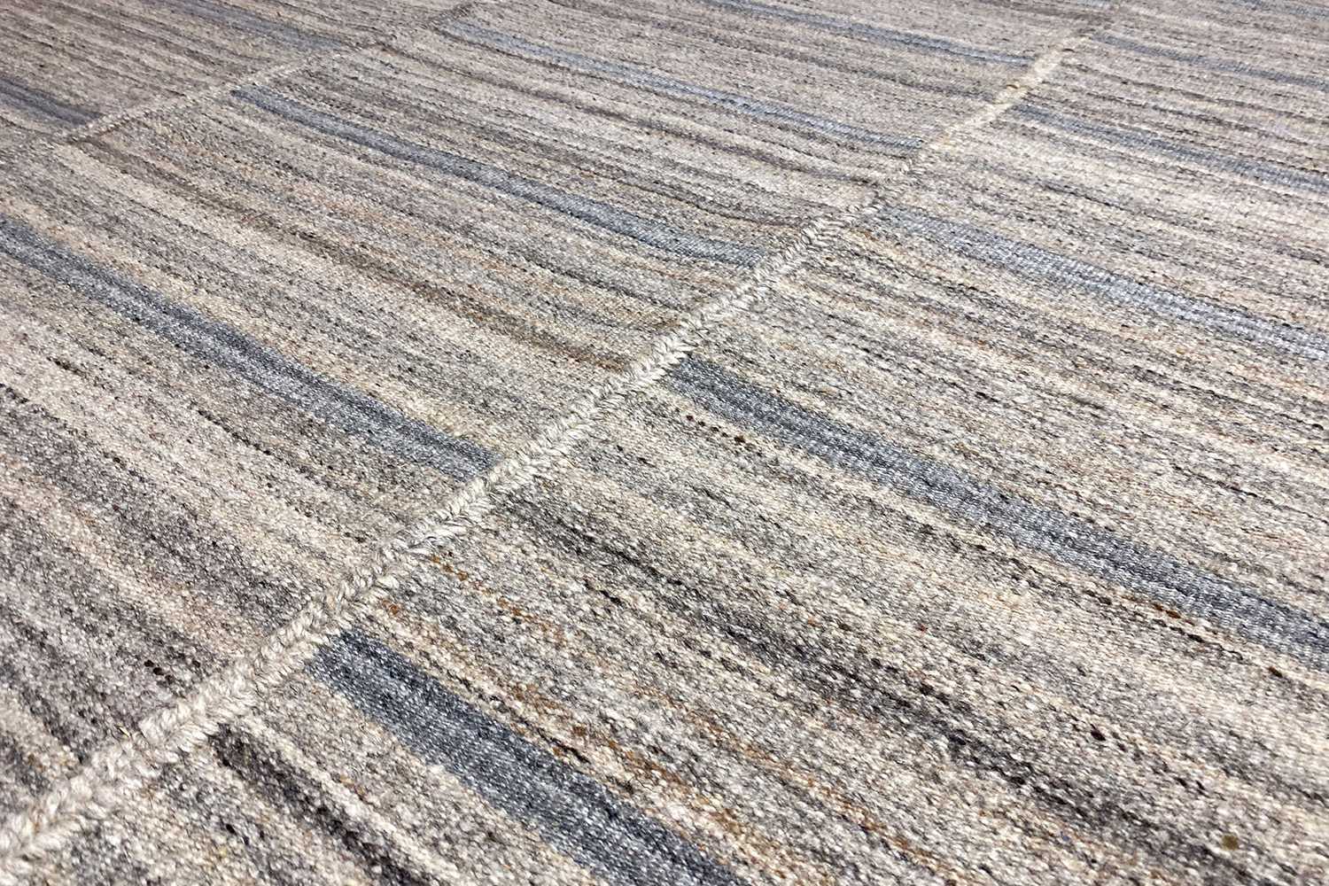 Moderne Kelim - Dhurrie - (244x154 cm) - German Carpet Shop