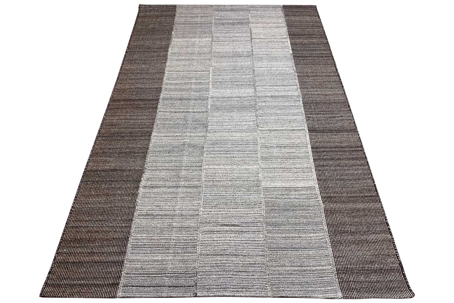 Moderne Kelim - Dhurrie - (246x154 cm) - German Carpet Shop