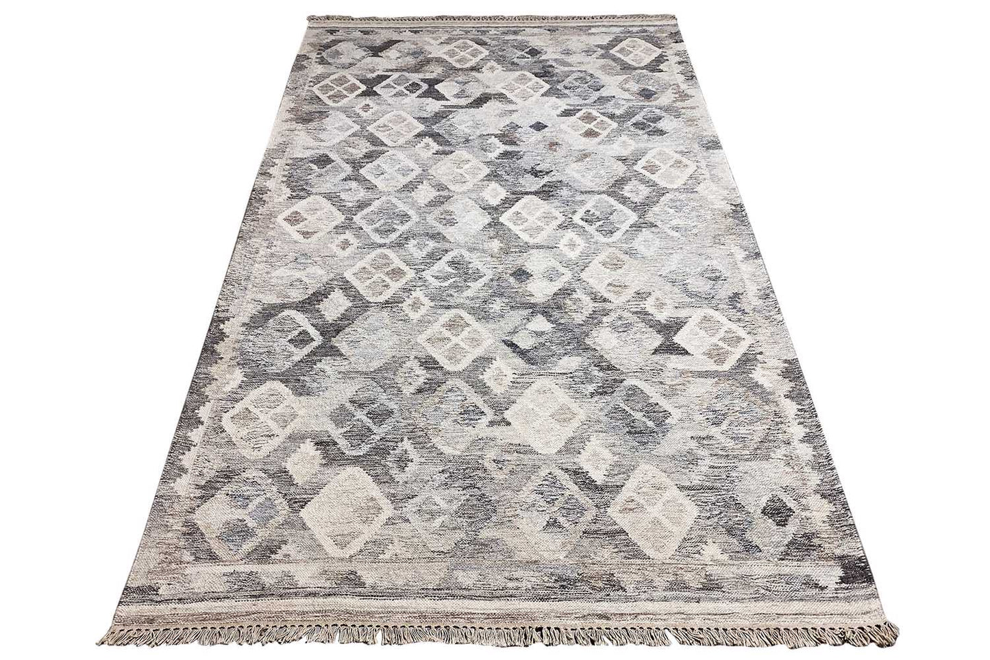 Moderne Kelim - Dhurrie - (242x154 cm) - German Carpet Shop