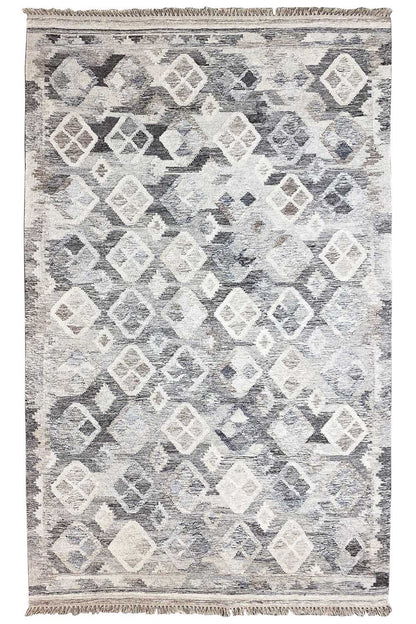 Moderne Kelim - Dhurrie - (242x154 cm) - German Carpet Shop