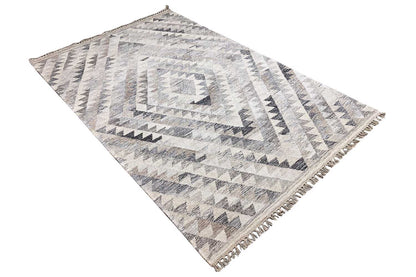 Moderne Kelim - Dhurrie - (237x155 cm) - German Carpet Shop