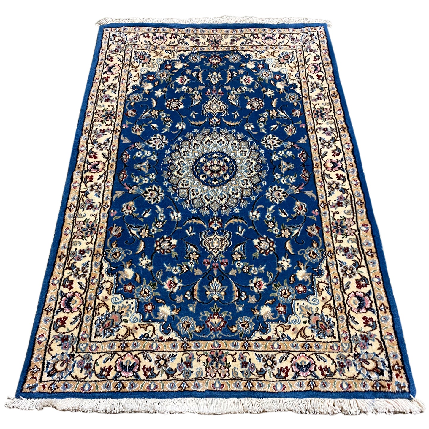 Nain Teppich Blau, 120x77 cm - German Carpet Shop