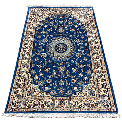 Nain Teppich Blau, 120x77 cm - German Carpet Shop
