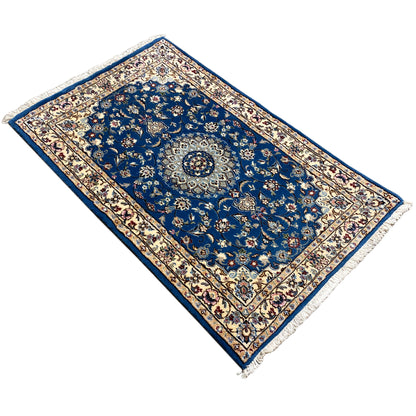 Nain Teppich Blau, 120x77 cm - German Carpet Shop