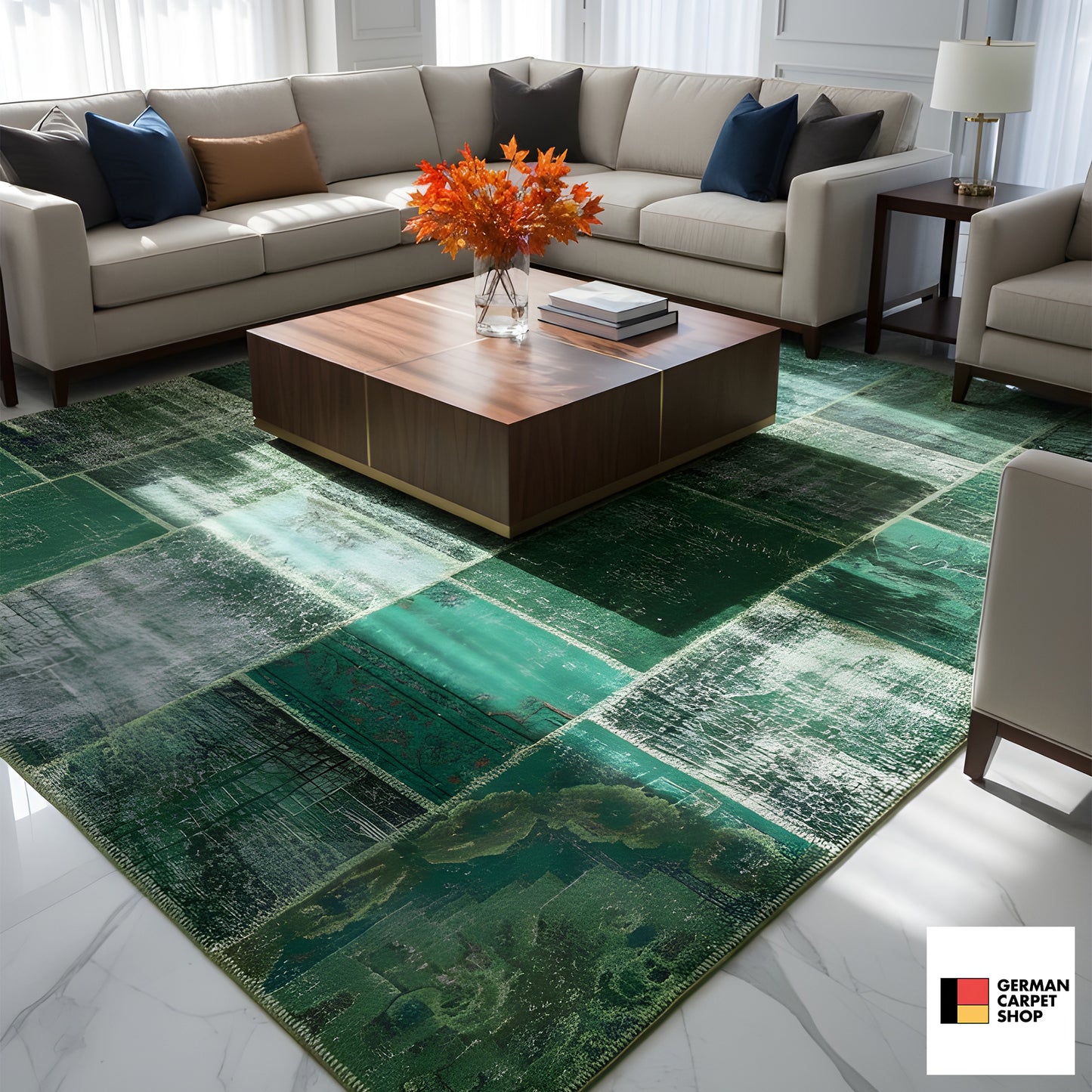 Patchwork Rugs - 552 (257x179 cm)