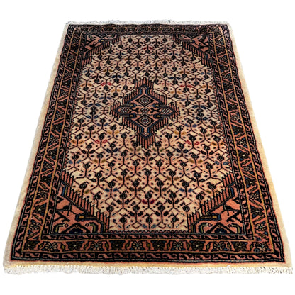  Poshti Teppich, Beige, 92x61cm - Premium Poshti Teppich from German Carpet Shop - Just €199! Shop now at German Carpet Shop