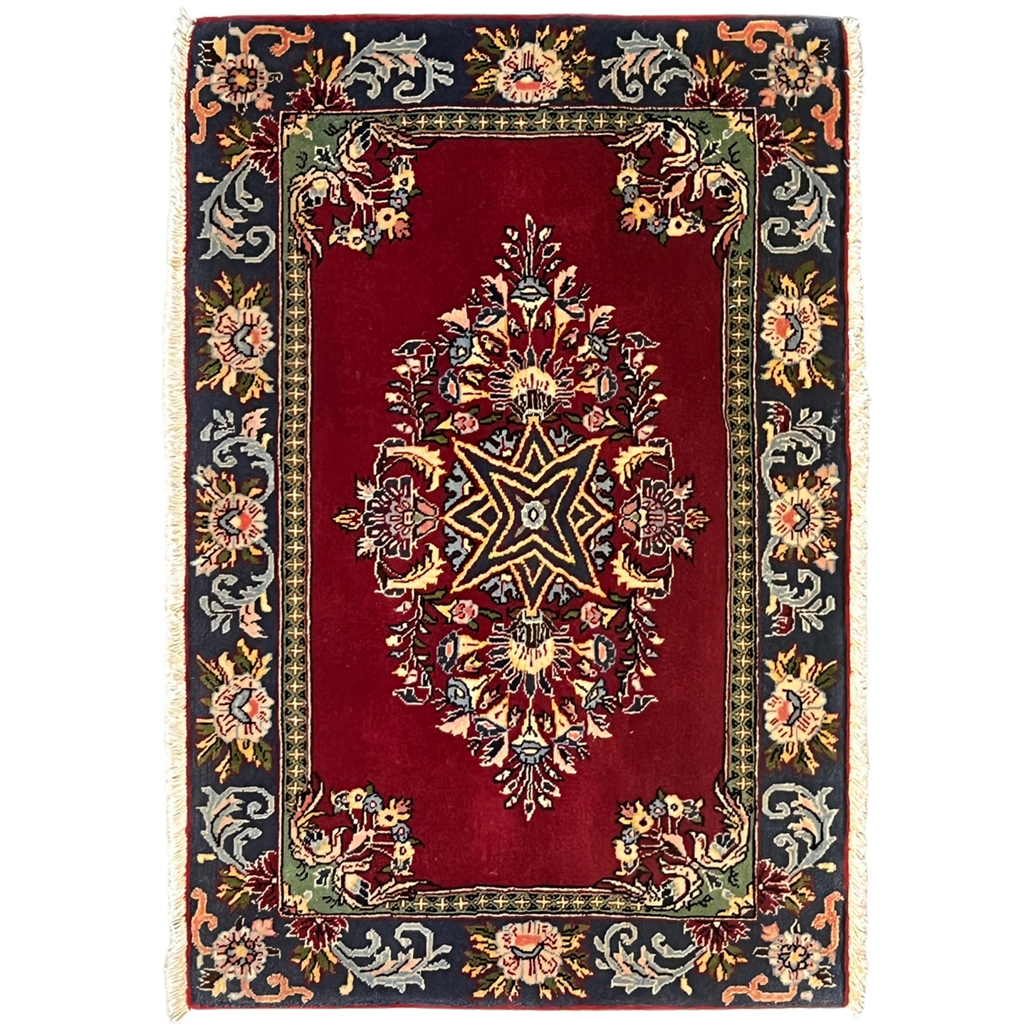  Roter Poshti Teppich 93x66 cm - Premium Poshti Teppich from German Carpet Shop - Just €0! Shop now at German Carpet Shop
