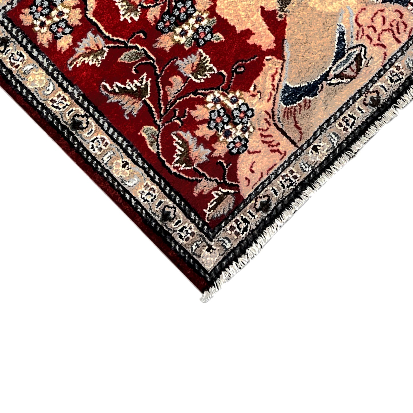  Poshti Teppich Rot, 98x53cm - Premium Poshti Teppich from German Carpet Shop - Just €239! Shop now at German Carpet Shop