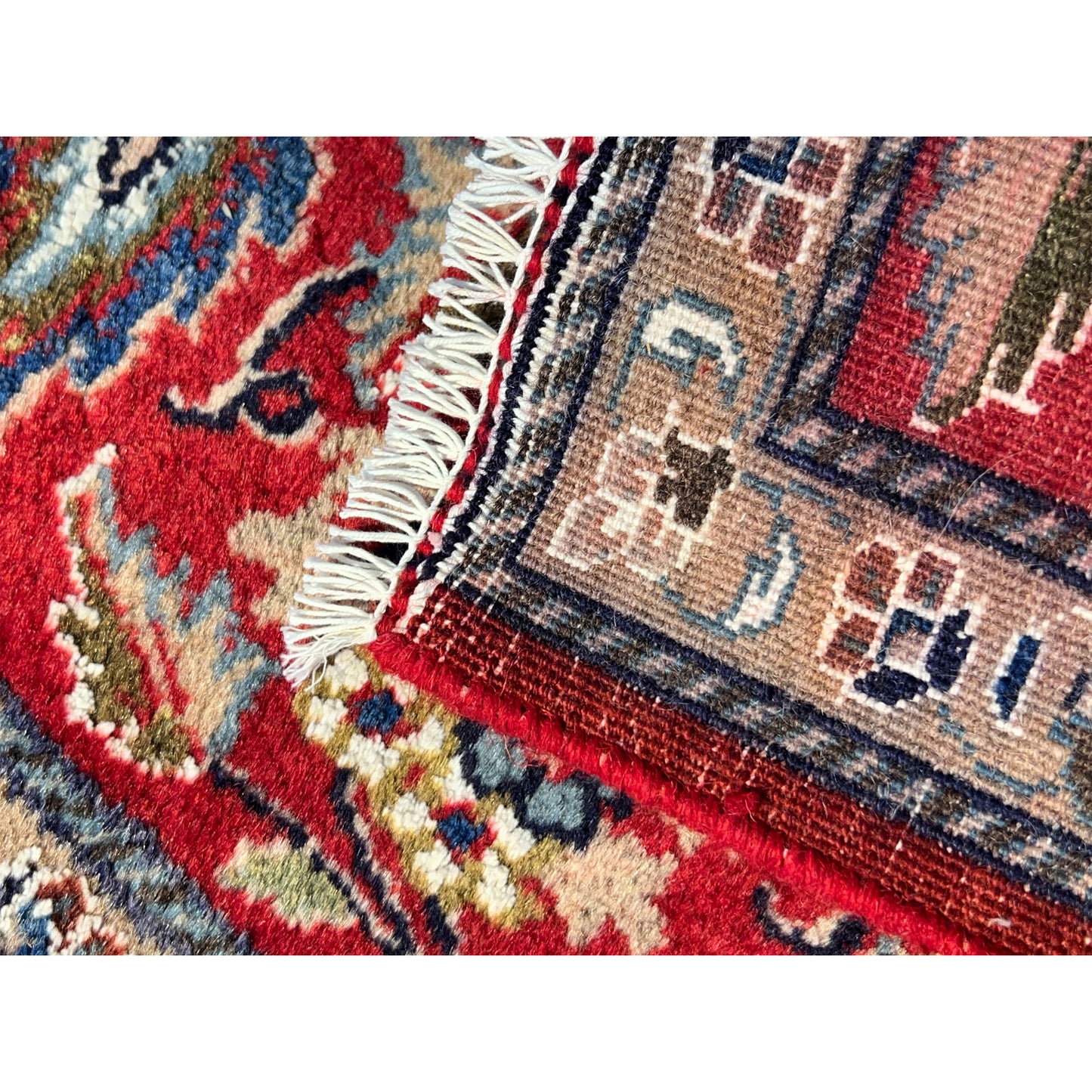  Poshti Teppich Rot, 98x53cm - Premium Poshti Teppich from German Carpet Shop - Just €239! Shop now at German Carpet Shop