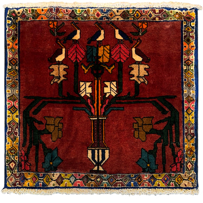  Poshti Teppich  63x62 cm - Premium Poshti Teppich from German Carpet Shop - Just €129! Shop now at German Carpet Shop