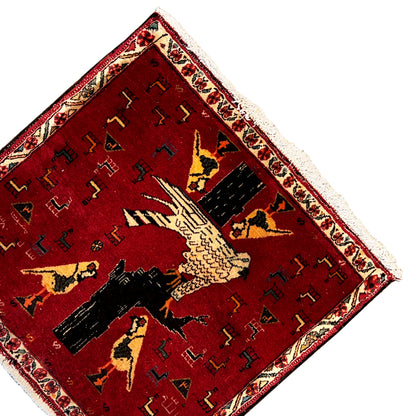  Poshti Teppich 65x62 cm - Premium Poshti Teppich from German Carpet Shop - Just €129! Shop now at German Carpet Shop