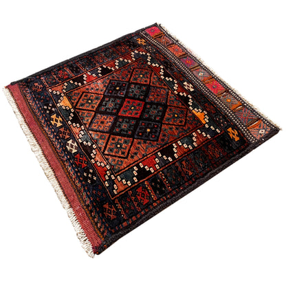 Hamedan Poshti Carpet - 76x72 cm