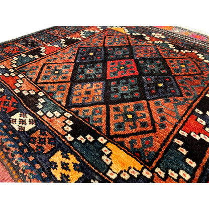 Hamedan Poshti Carpet - 76x72 cm
